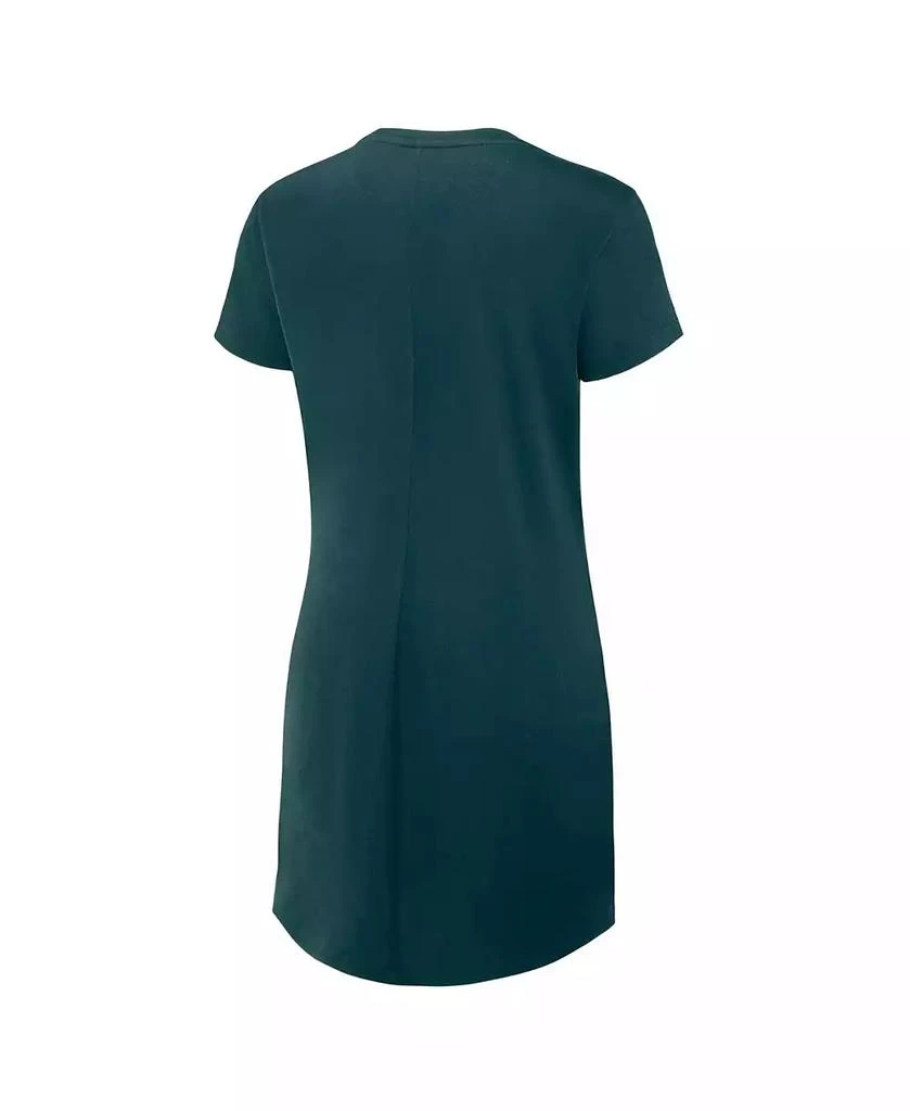 Fanatics Women's Midnight Green Philadelphia Eagles Level Up Relaxed Fit Drape Dress 3
