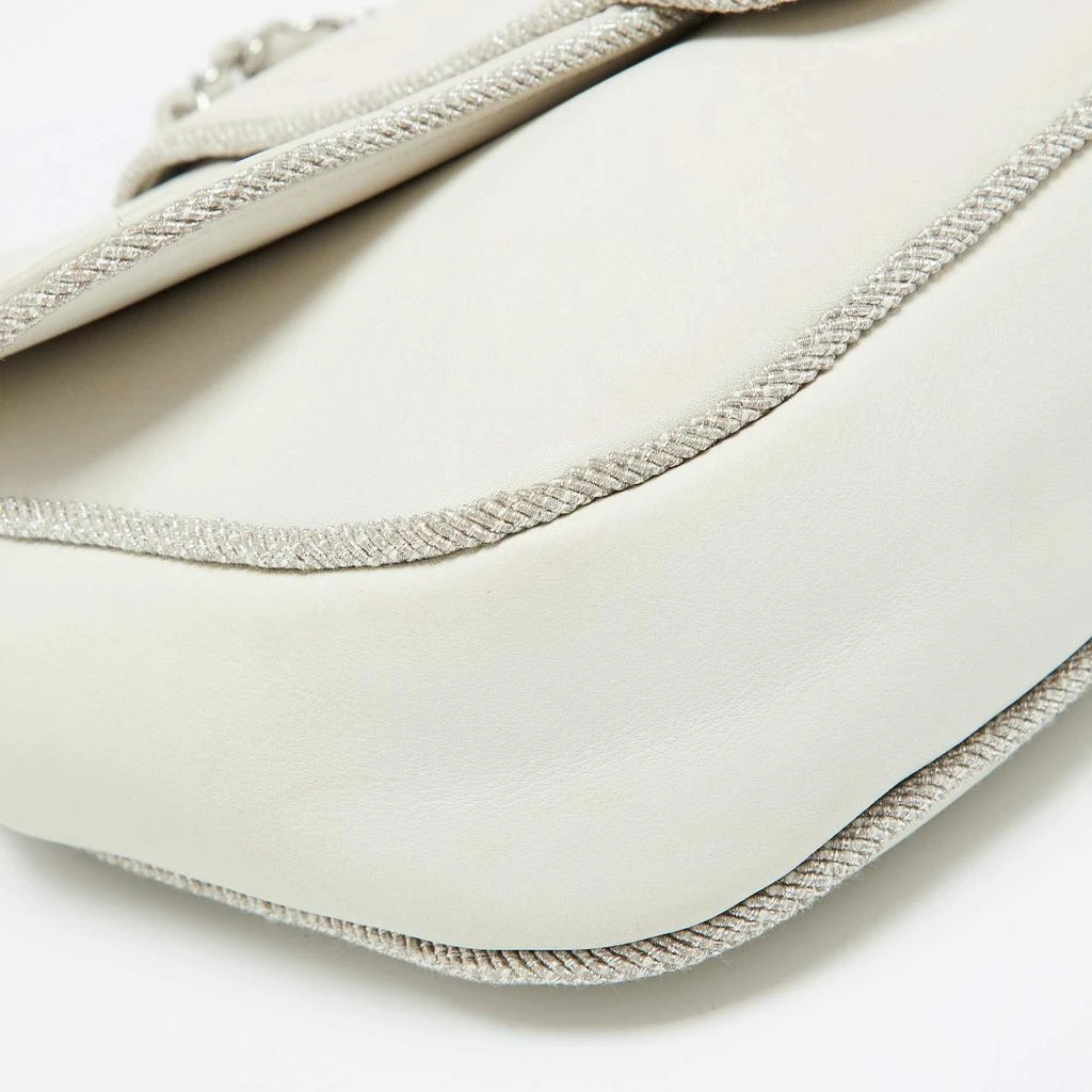 Chanel Chanel White Quilted Leather Elementary Chic Flap Bag 15