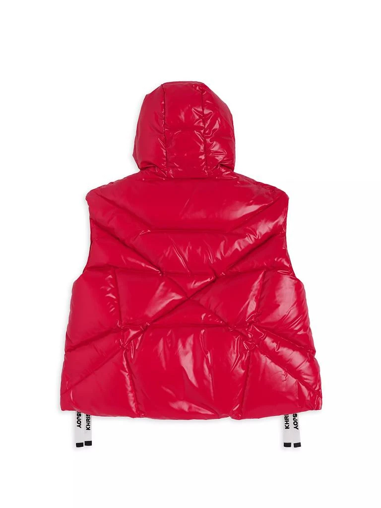 KhrisJoy Boy's Puffer Shiny Vest 3