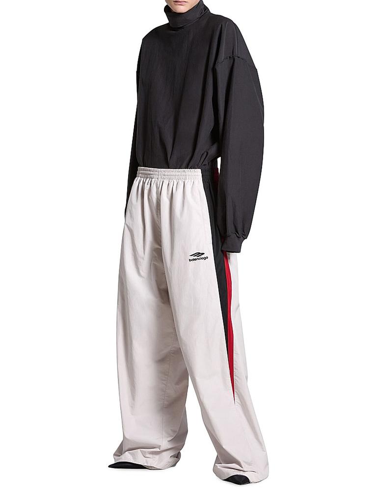 パンツ Balenciaga 3B Sports Icon Track Pants Balenciaga Balenciaga 3B Sports Icon Tracksuit Pants Black/White