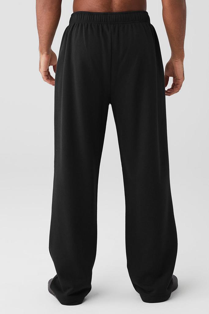 Alo Accolade Straight Leg Sweatpant - Black