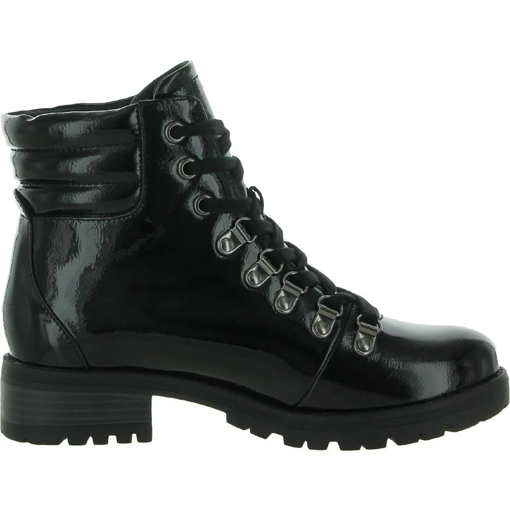 BC Footwear Other Side Womens Vegan Leather Ankle Combat & Lace-up Boots 2