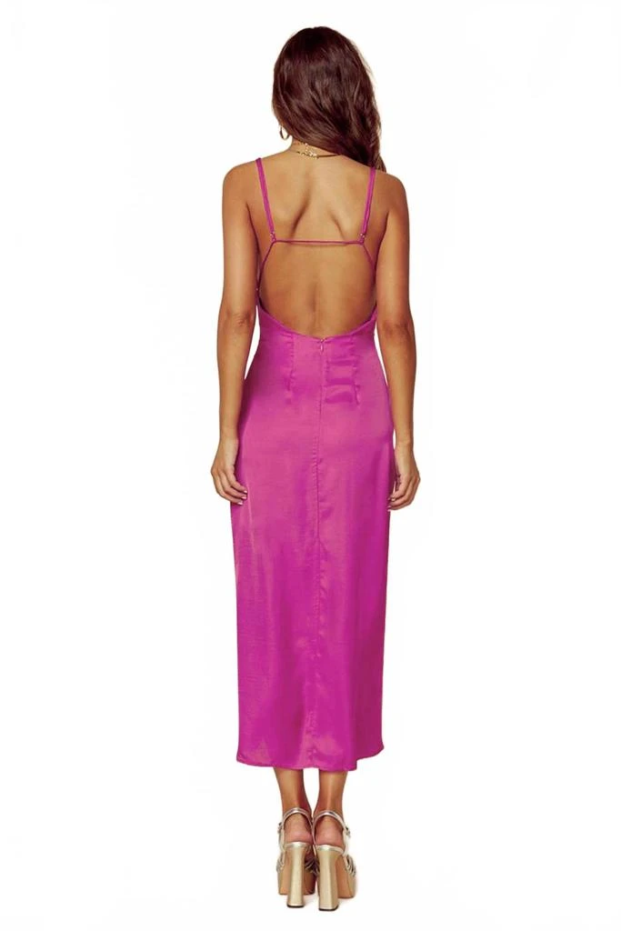Blue Life Tessa Slip Midi Dress In Fuschia - Fuschia - Small Blue Life Tessa Slip Midi Dress In Fuschia - Fuschia - Small