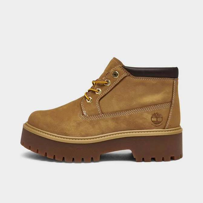 Timberland Women's Timberland Stone Street Premium Platform Waterproof Chukka Boots 1
