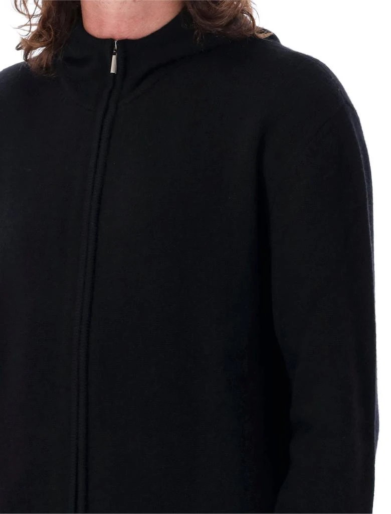 Salvatore Ferragamo Ferragamo Zip-Up Knitted Hoodie 3