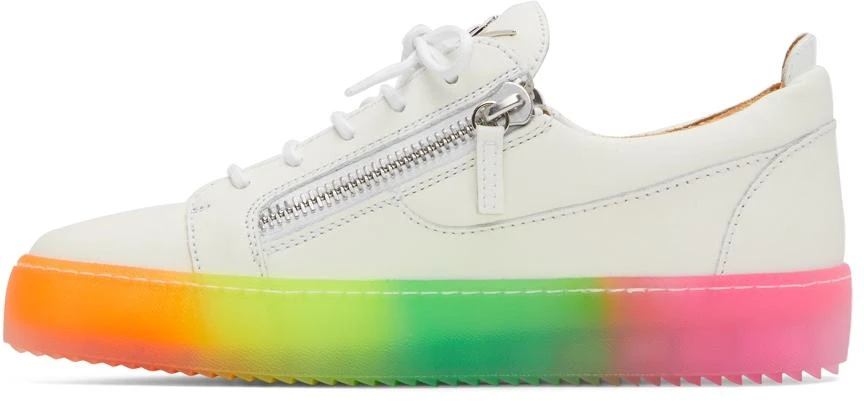 Giuseppe Zanotti White Frankie Sneakers 3