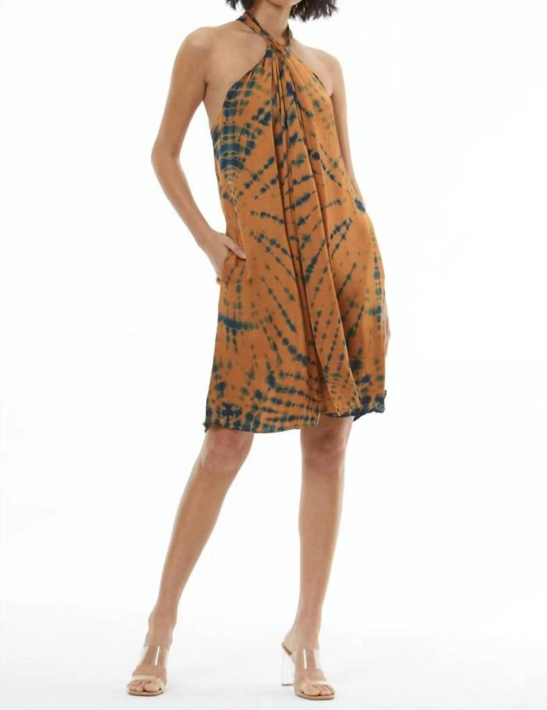 Young Fabulous & Broke Grady Dress In Ocean Tigers Eye 1