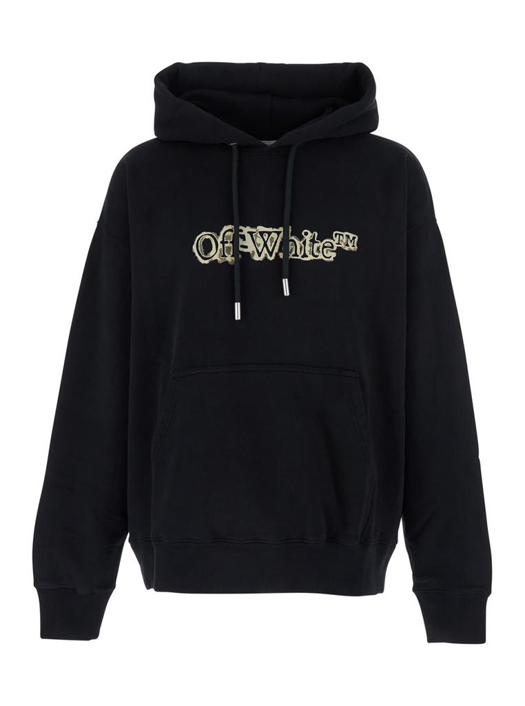 Heron Preston Embellished Logo Drawstring Hoodie – On Sale