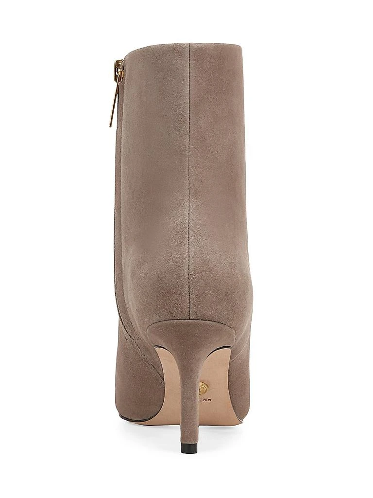VERONICA BEARD Lisa Cap-Toe 70MM Suede Booties 3