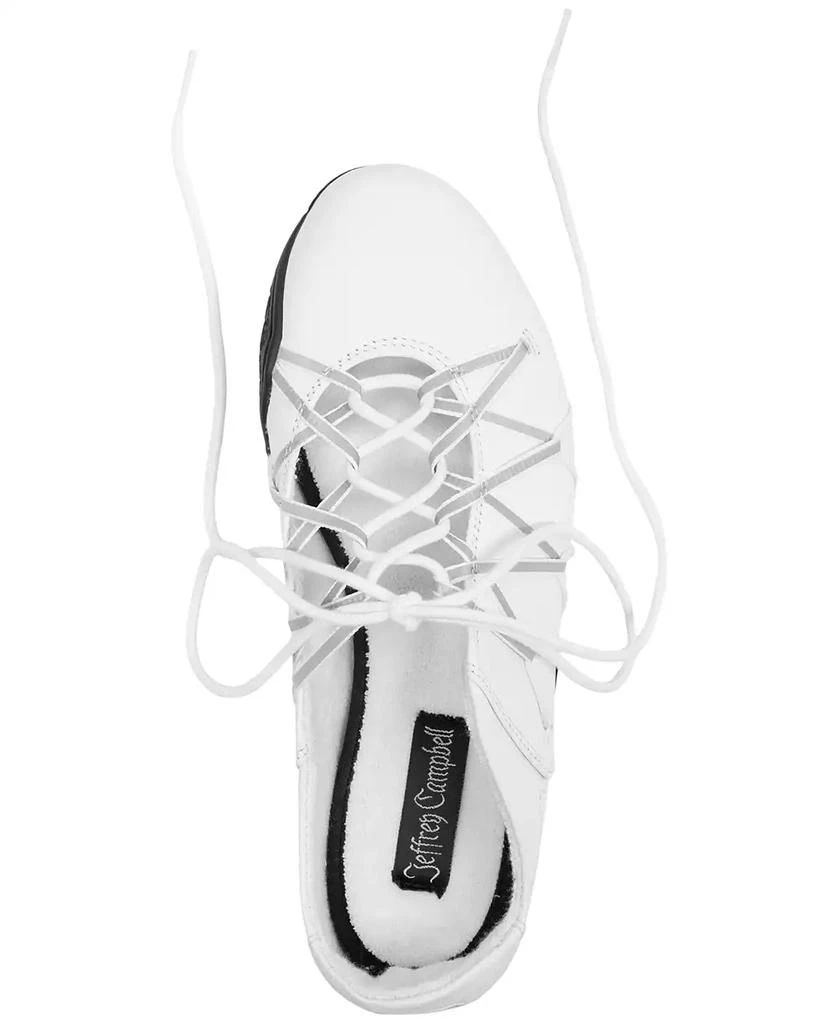 Jeffrey Campbell Regimen Lace-Up Ballet Sneakers 4