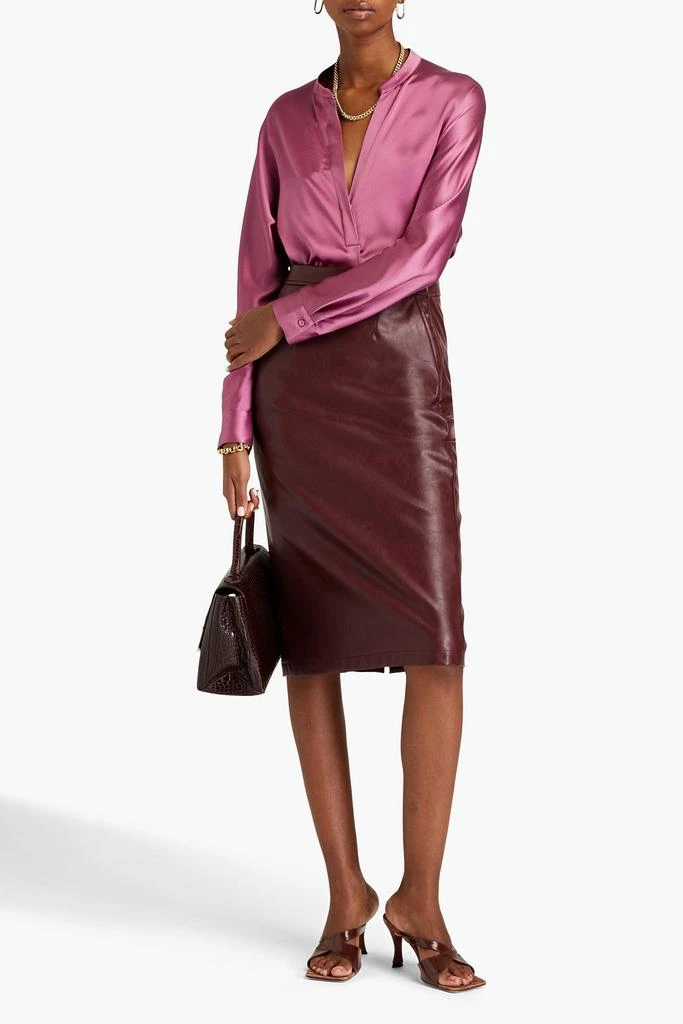 Vince Silk-satin blouse 2