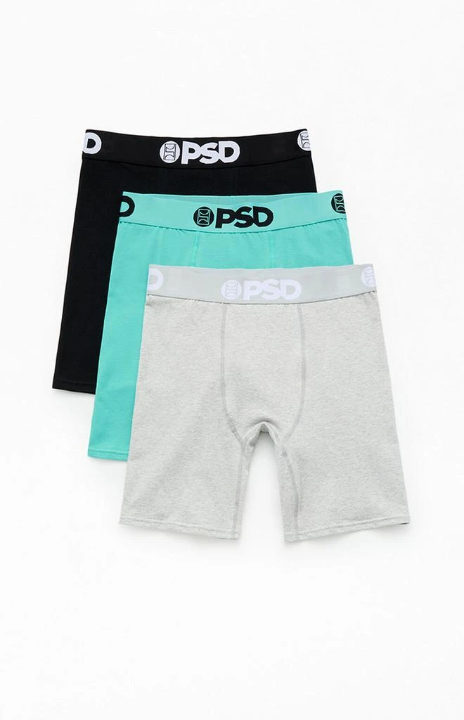 PSD Underwear 3 Pack Sea Core Boxer Briefs 1