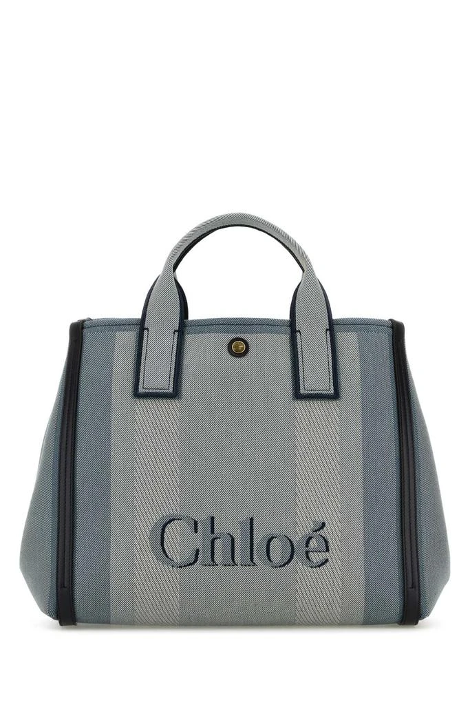 Chloé Multicolor Canvas Chloã© Carry Shopping Bag 3
