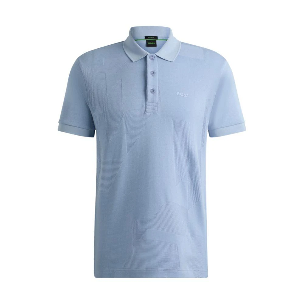 Hugo Boss Relaxed-fit polo shirt in cotton jacquard with logo 1