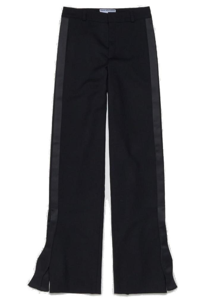 FIDAN NOVRUZOVA FIDAN NOVRUZOVA Satin Trim Halima Bow Tie Trousers