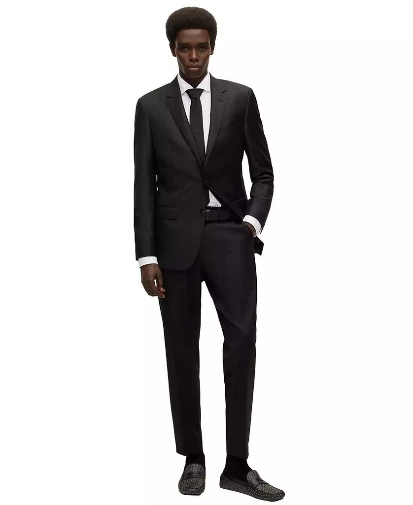 green emerald velvet dress Shop HUGO BOSS Gray 100% Wool Suit