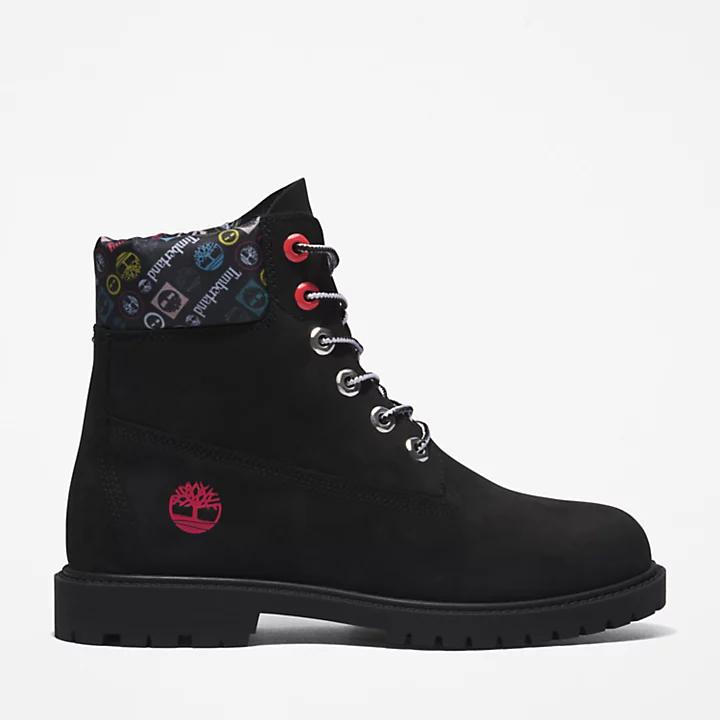 Timberland Timberland® Heritage 6 Inch Boot for Women in Black/Multicoloured
