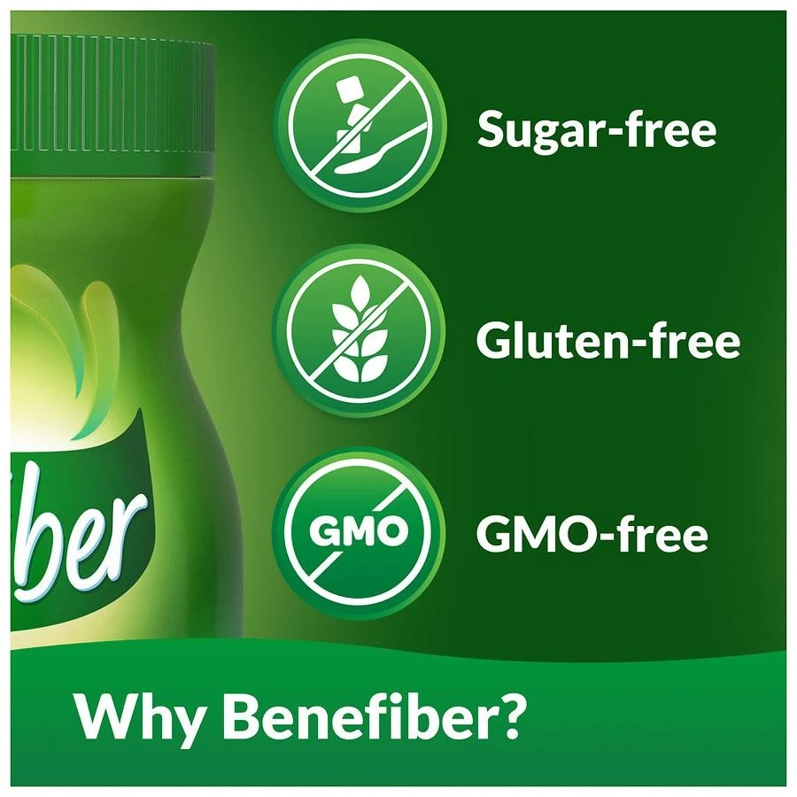 Benefiber Fiber Supplement Powder Unflavored, 62 dose 6