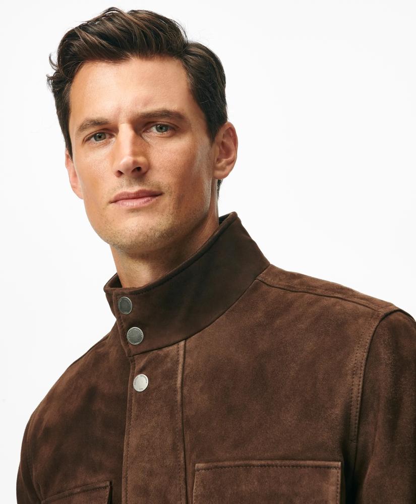 Shop Suede Field Jacket on Sale at BeyondStyle – Get 60% Off Suede