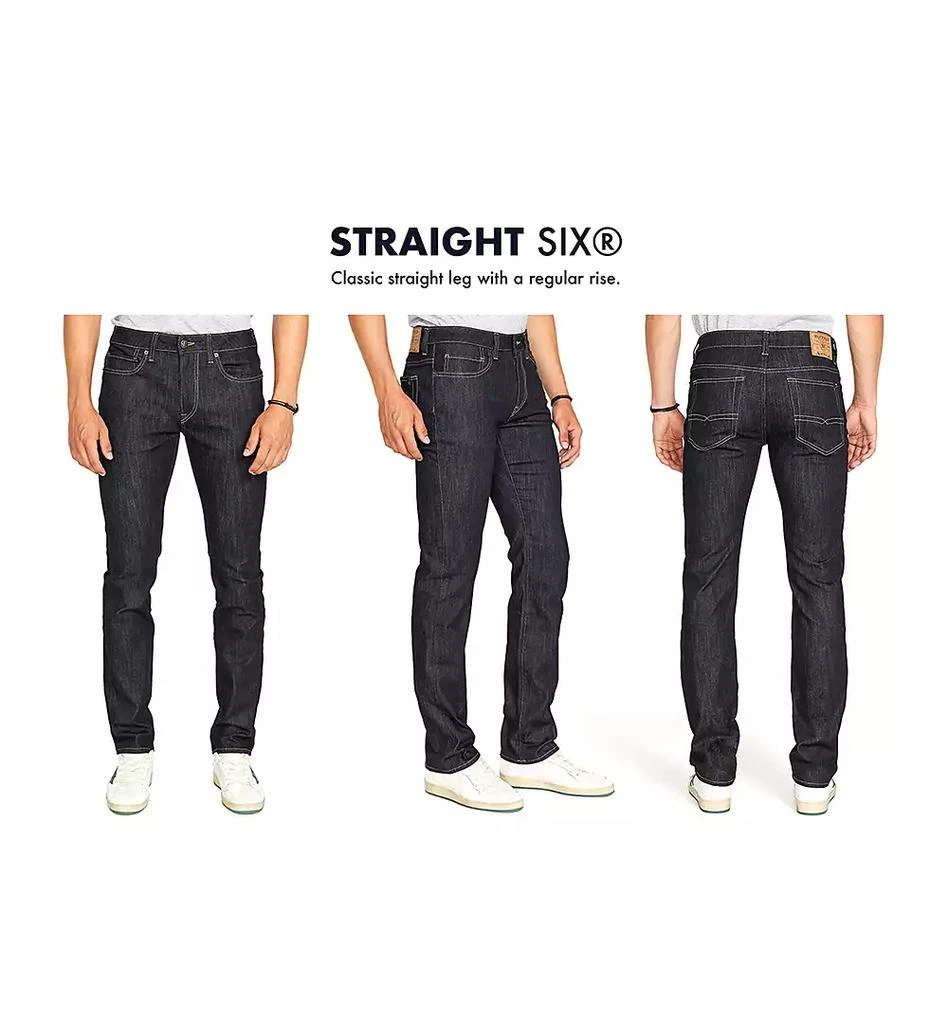BUFFALO David Bitton Men's Straight Six Stretch Jeans 7
