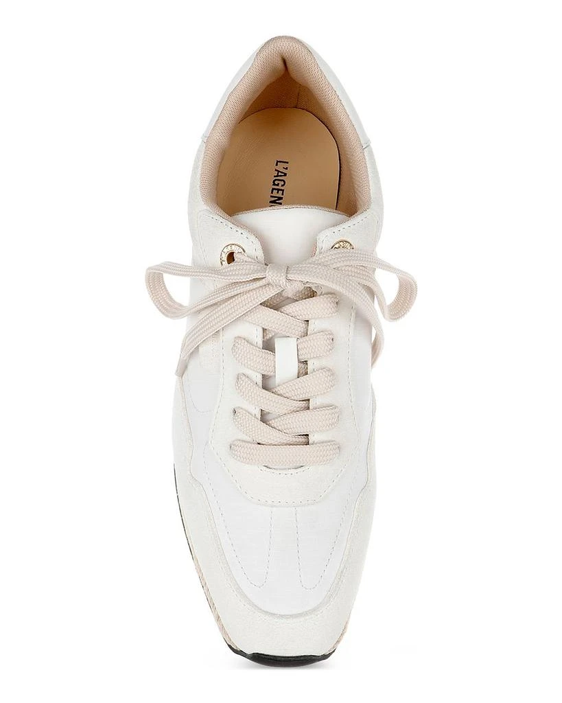 L'Agence Women's Ivone Lace Up Sneakers 2