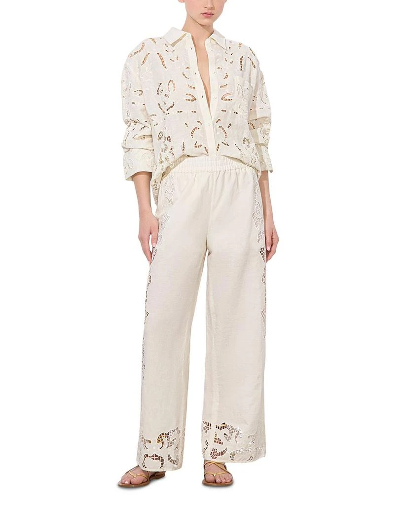 Alice + Olivia Finely Laser Cut Shirt 2