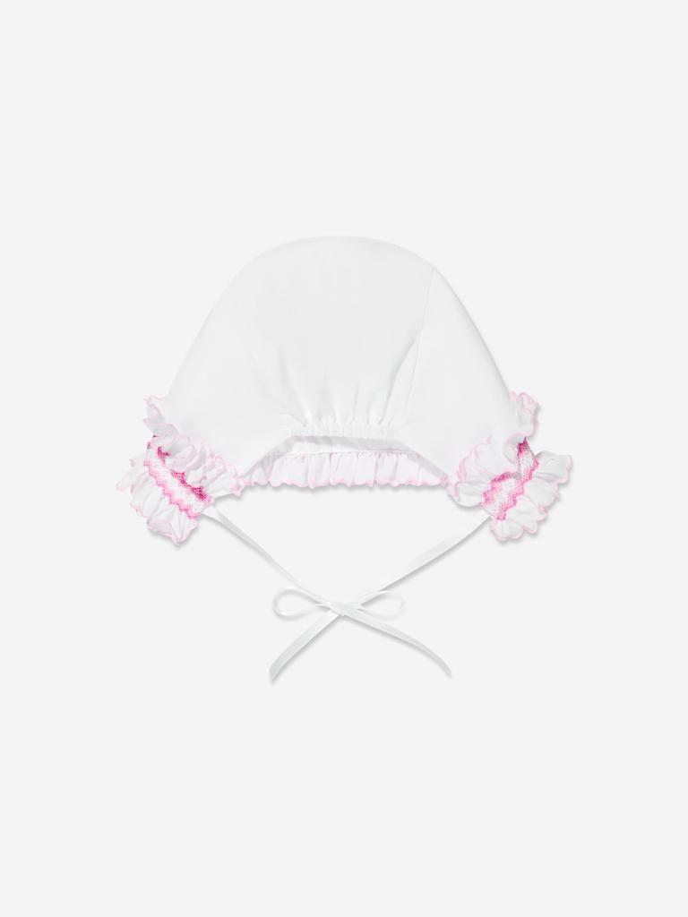 Sarah Louise Sarah Louise Baby Girls Bonnet in White