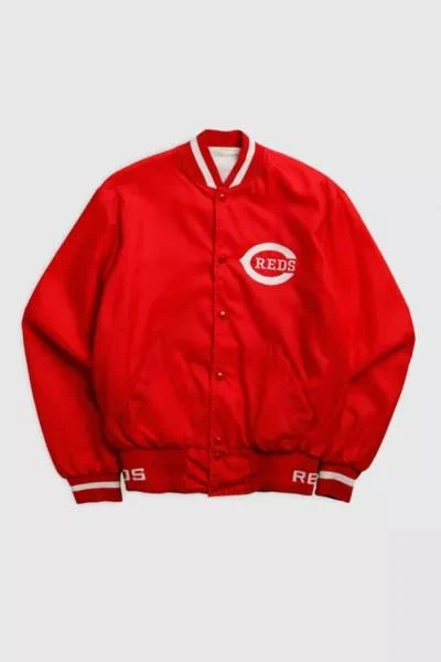 Urban Outfitters Vintage Cincinnati Reds MLB Jacket 1