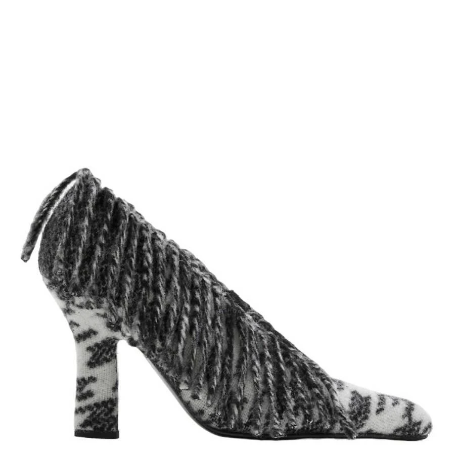 Shop Check Wool Sweep Pumps on Sale at BeyondStyle – Get 77% Off
