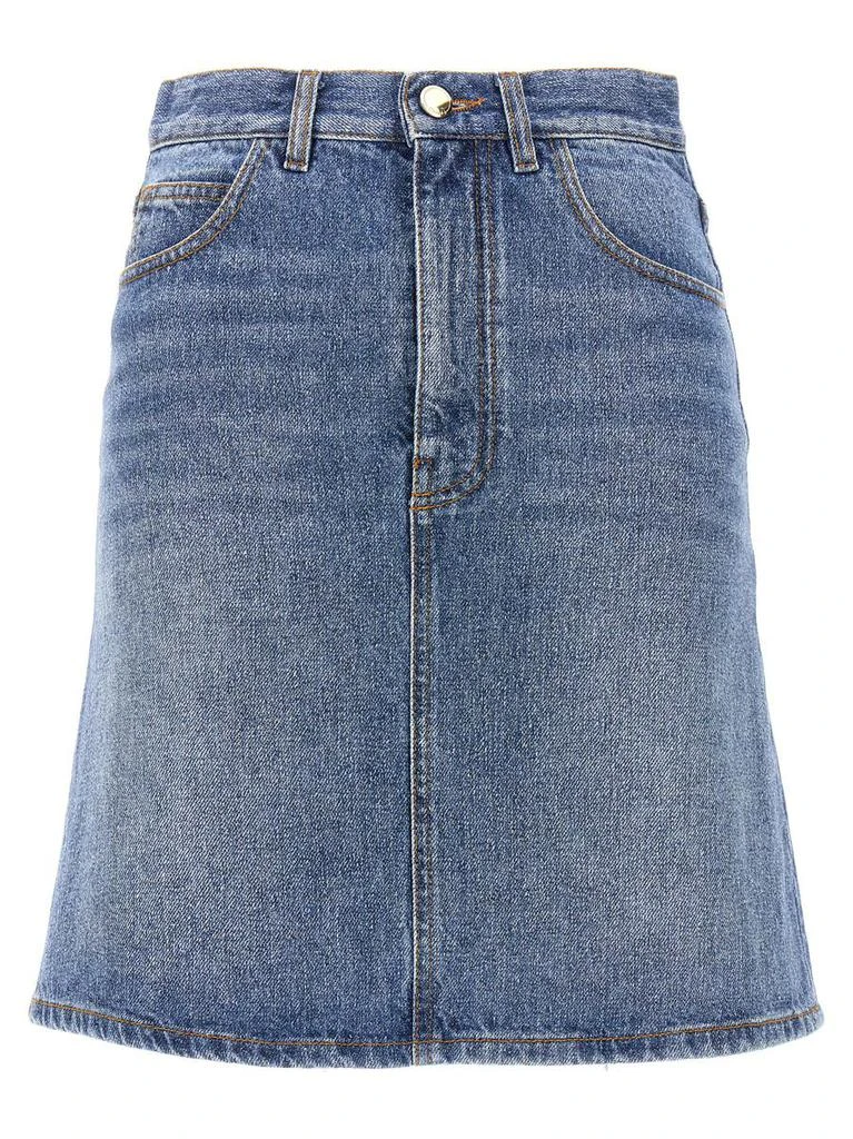 Chloé Chloé Denim Mini Skirt 1