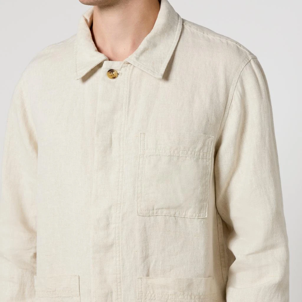 NN07 Olav Linen Overshirt 4