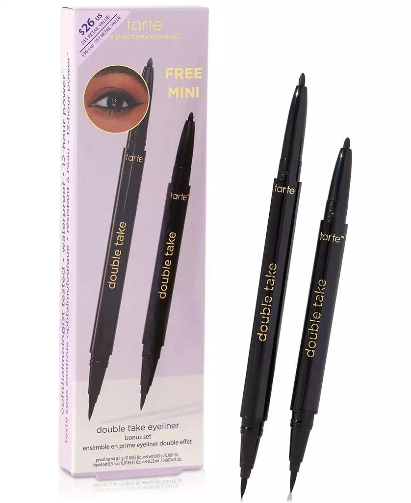 Tarte 2-Pc. Double Take Eyeliner Set 1