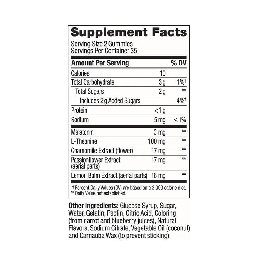 OLLY Sleep Gummies Blackberry Zen 4