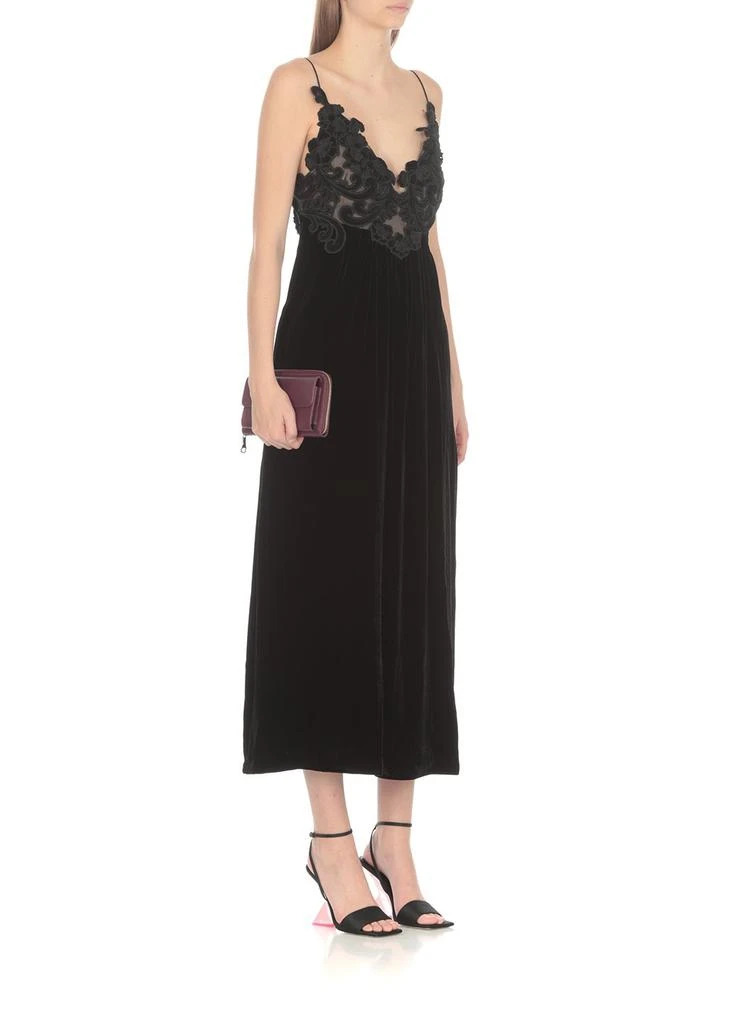 Zimmermann Zimmermann V-Neck Velvet Sleeveless Dress 4