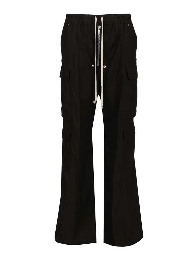 Rick Owens Rick Owens Zip Detailed Drawstring Trousers 1
