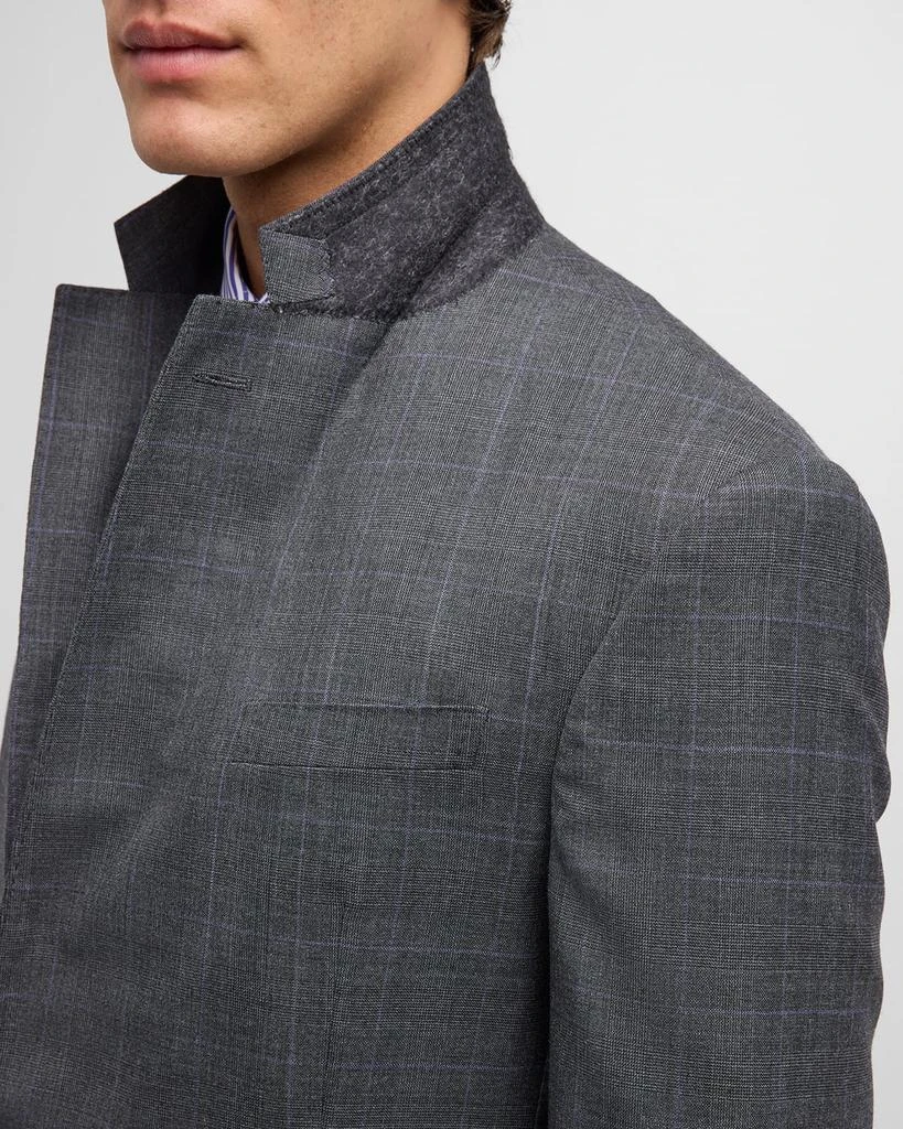 Ralph Lauren Men's Kent Hand-Tailored Glen Plaid Suit 8