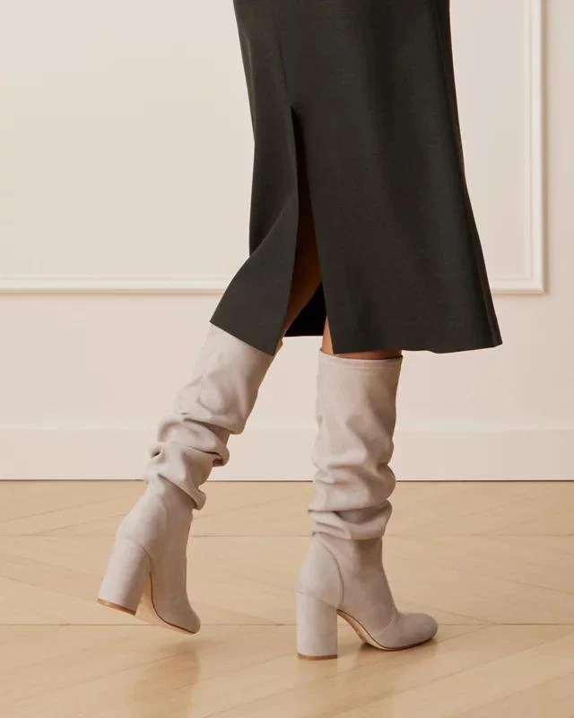 Stuart Weitzman YULIANA 85 SLOUCH BOOT 6
