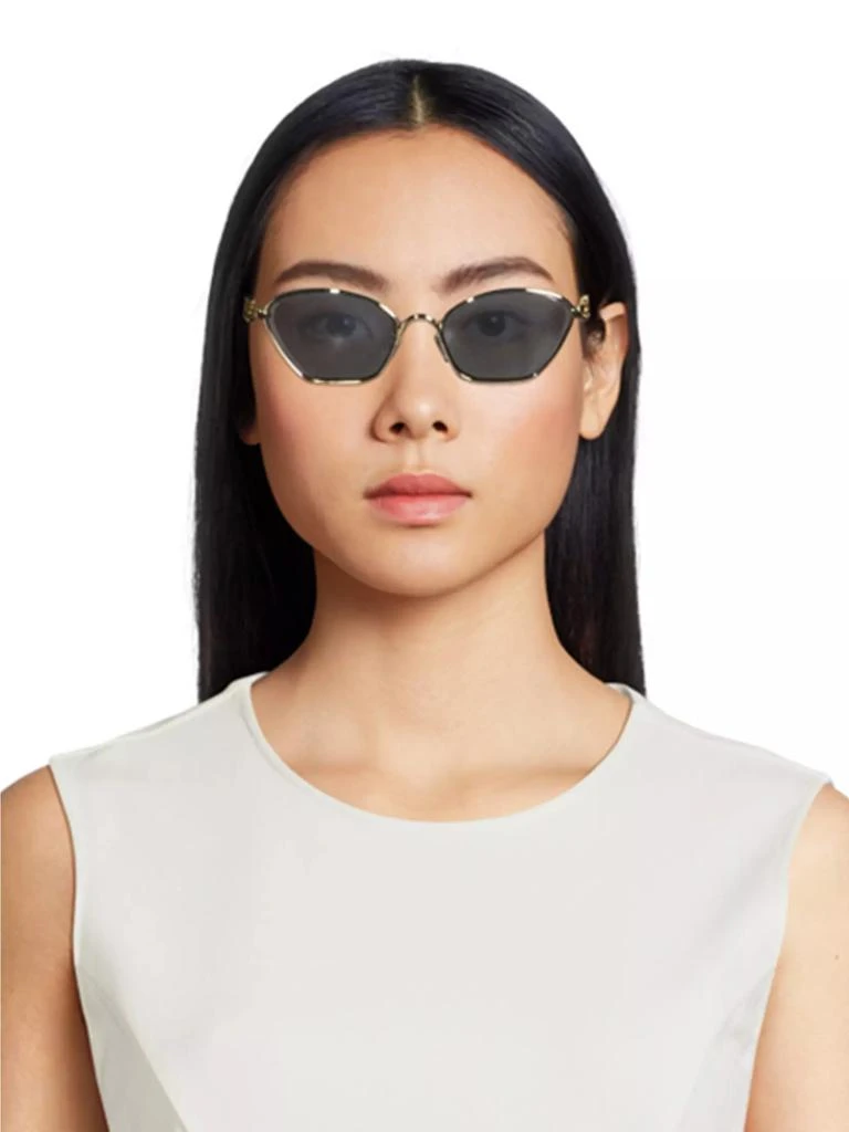 Loewe Anagram 57MM Cat-Eye Sunglasses 3