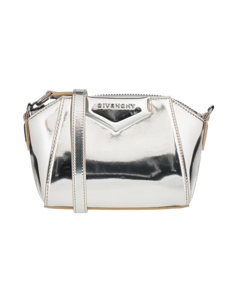 Courrèges Cloud Chained Mirror Purse - Leather - Silver