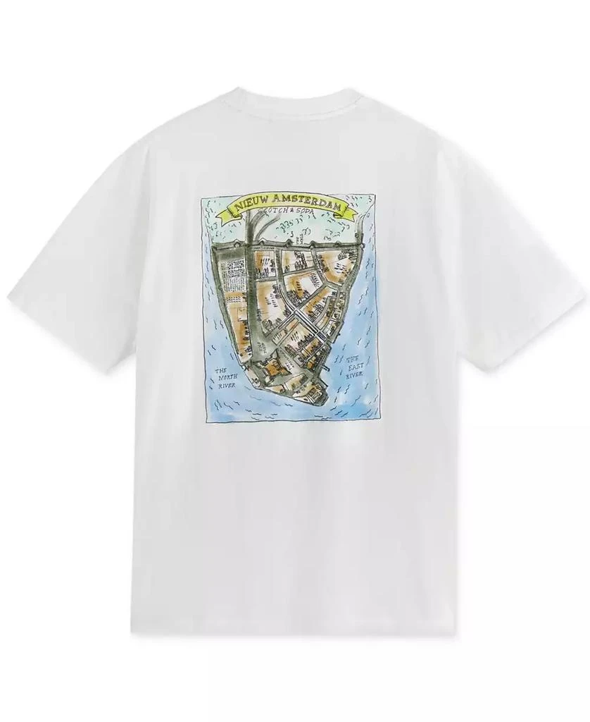Scotch & Soda Men's Relaxed-Fit Graphic T-Shirt 5