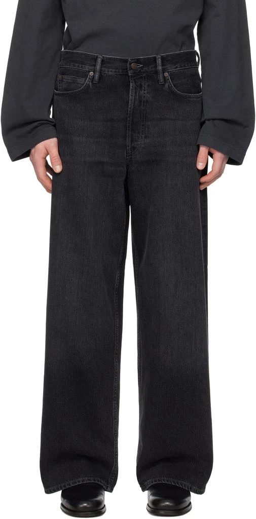 Acne Studios Black Baggy Fit 1981M Jeans 1