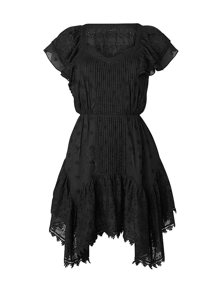 Shoshanna Callie Eyelet Cotton Minidress 1