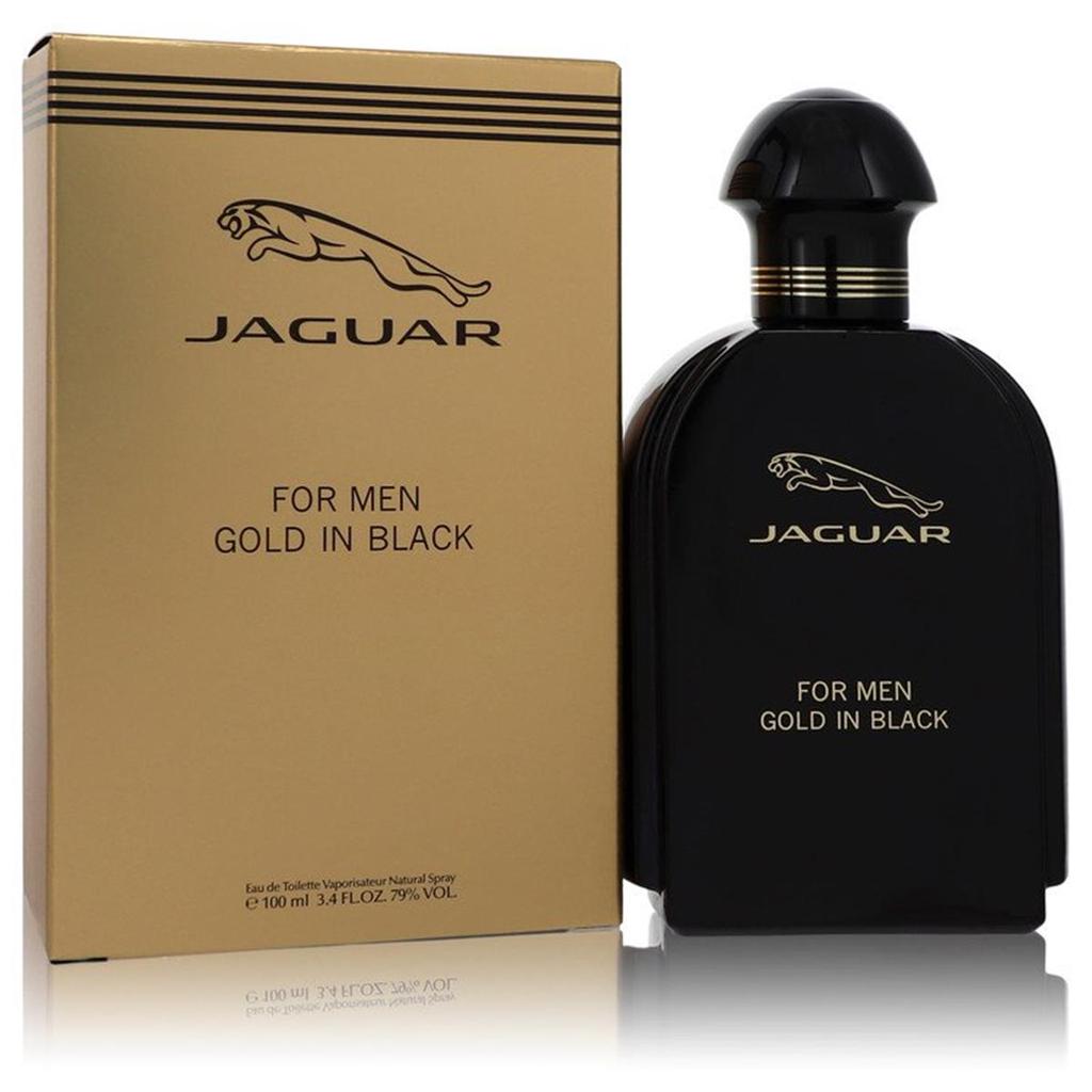 JAGUAR 3.4 oz Gold In Black Cologne Eau De Toilette Spray for Men