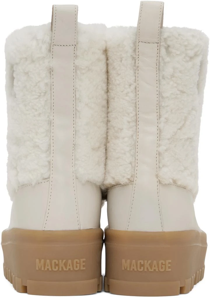 Mackage White Hero Boots 2