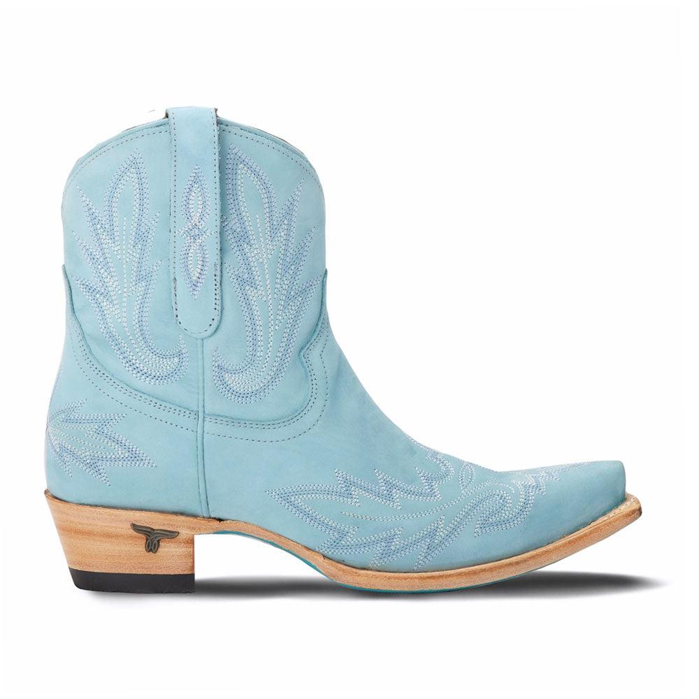 LANE Lexington Embroidered Snip Toe Cowboy Booties