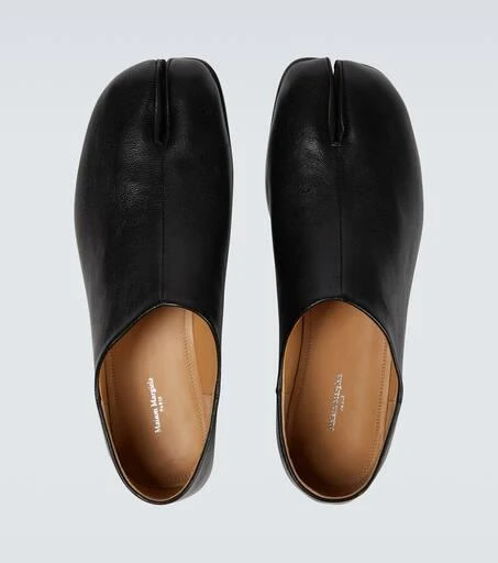 MAISON MARGIELA Tabi leather loafers 4
