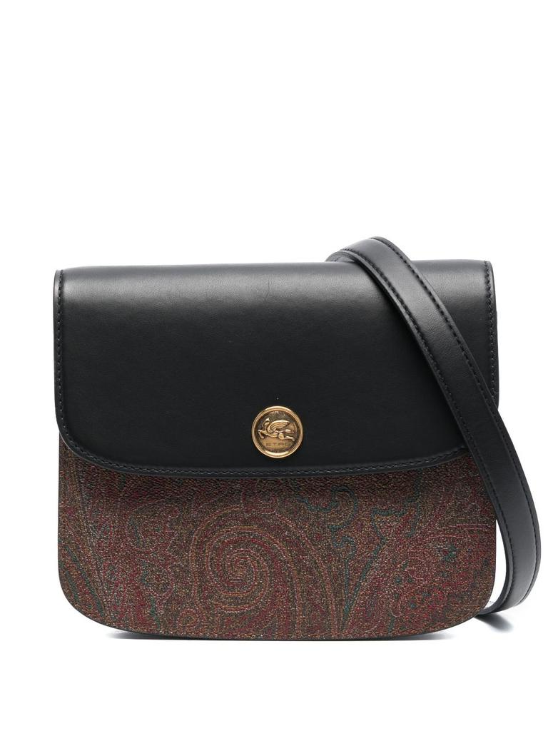 【関税込み】Tracolla Crossbody - Etro - Leather - Black ETRO TRACOLLA CROSSBODY - Crossbody Bags - Compare Prices
