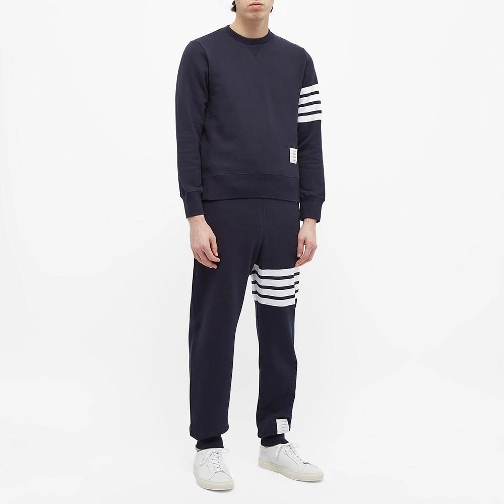 Thom Browne Thom Browne Engineered Stripe Crew Sweat 6