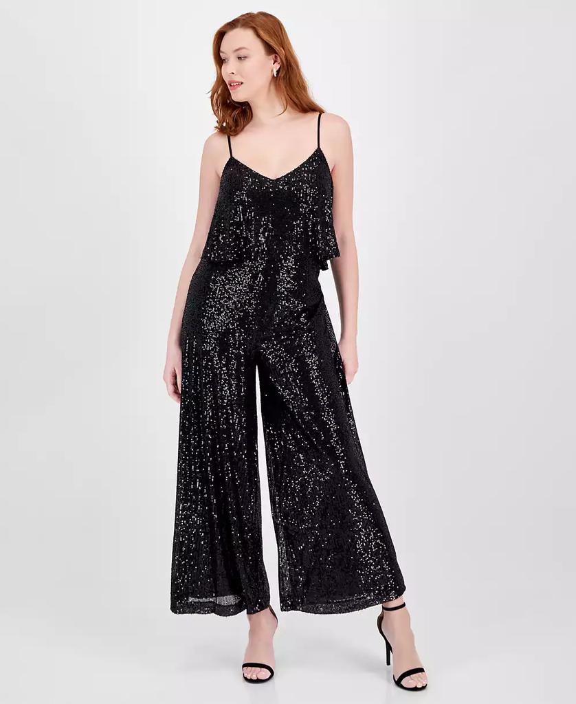 RACHEL Rachel Roy Women's Veronica Sequined Jumpsuit