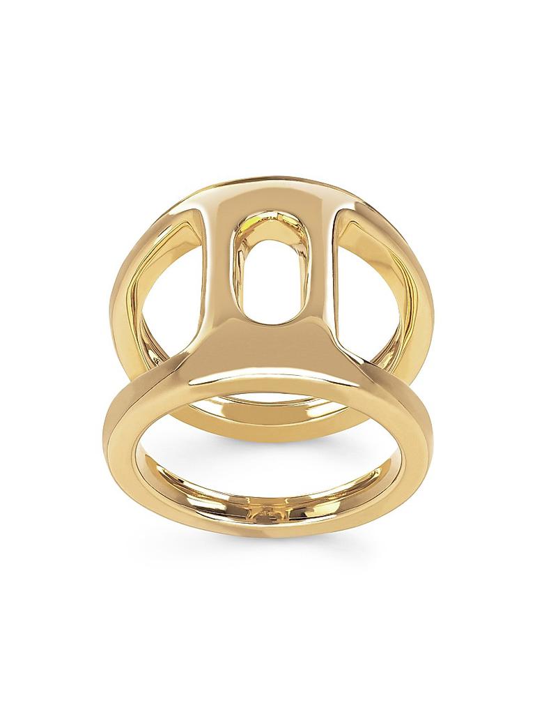 Hoorsenbuhs Dame Phantom II 18K Yellow Gold Cage Ring